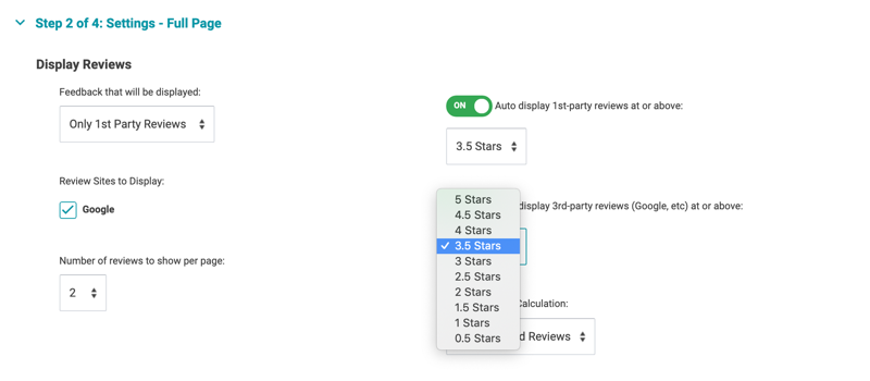 Automatically Display New Reviews in the Review Widget
