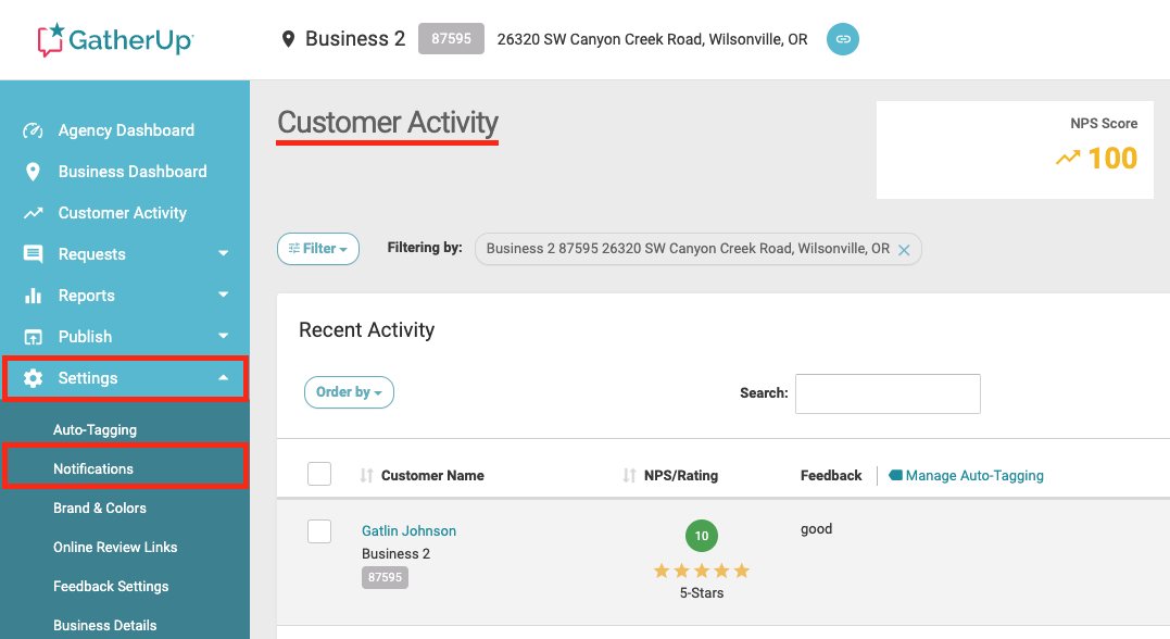 Custom Notifications