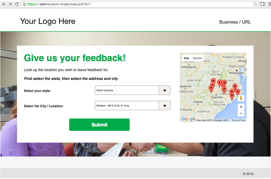 Feedback Locator (previously Location Finder)