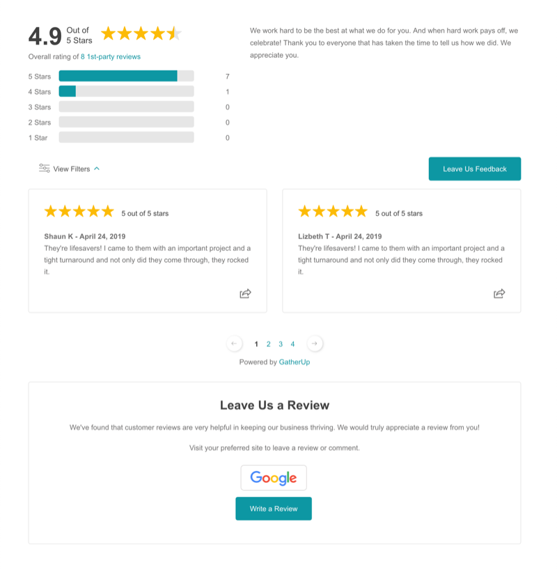 Showcase your site's reviews in Search