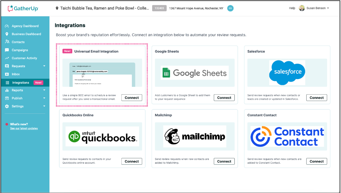 Universal Email Integration